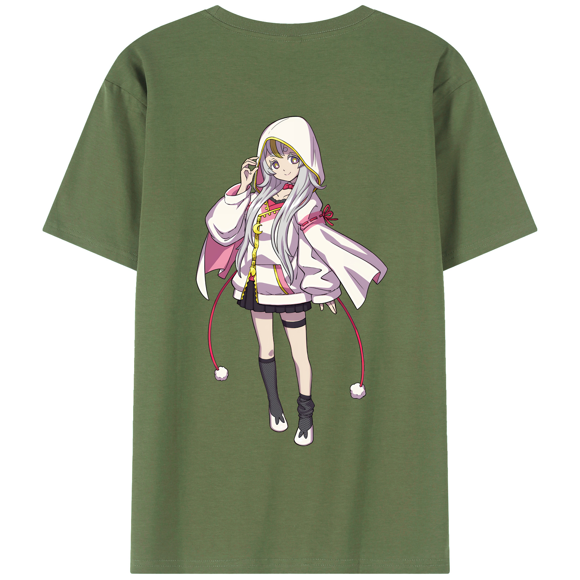 （画像用） 妖怪ウォッチ Yo-kai Watch 綿100％ メンズ半袖Tシャツ（バックプリント） 通気性